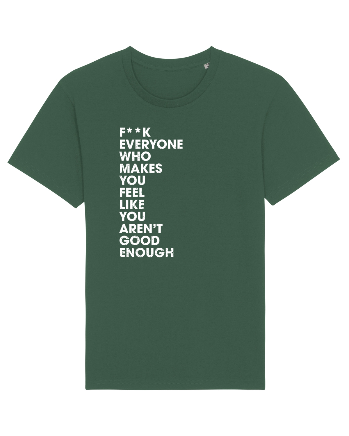 Tricou mânecă scurtă Unisex Rocker Bottle Green