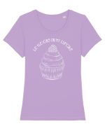 Fii glazura mea Tricou mânecă scurtă guler larg fitted Damă Expresser