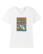Buying with likes Tricou mânecă scurtă guler V Bărbat Presenter