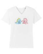 bubble bobble Tricou mânecă scurtă guler V Bărbat Presenter