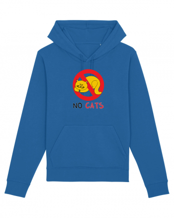 No cats Royal Blue