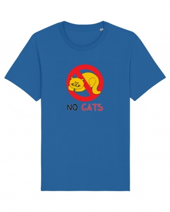 No cats Royal Blue