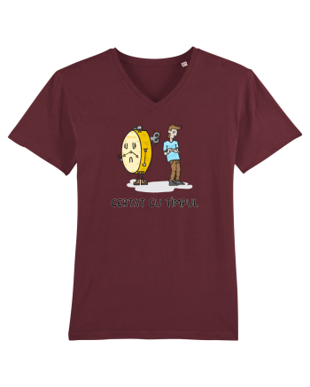 Certat cu timpul Burgundy