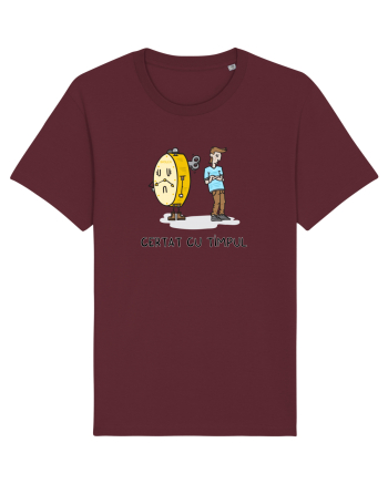 Certat cu timpul Burgundy