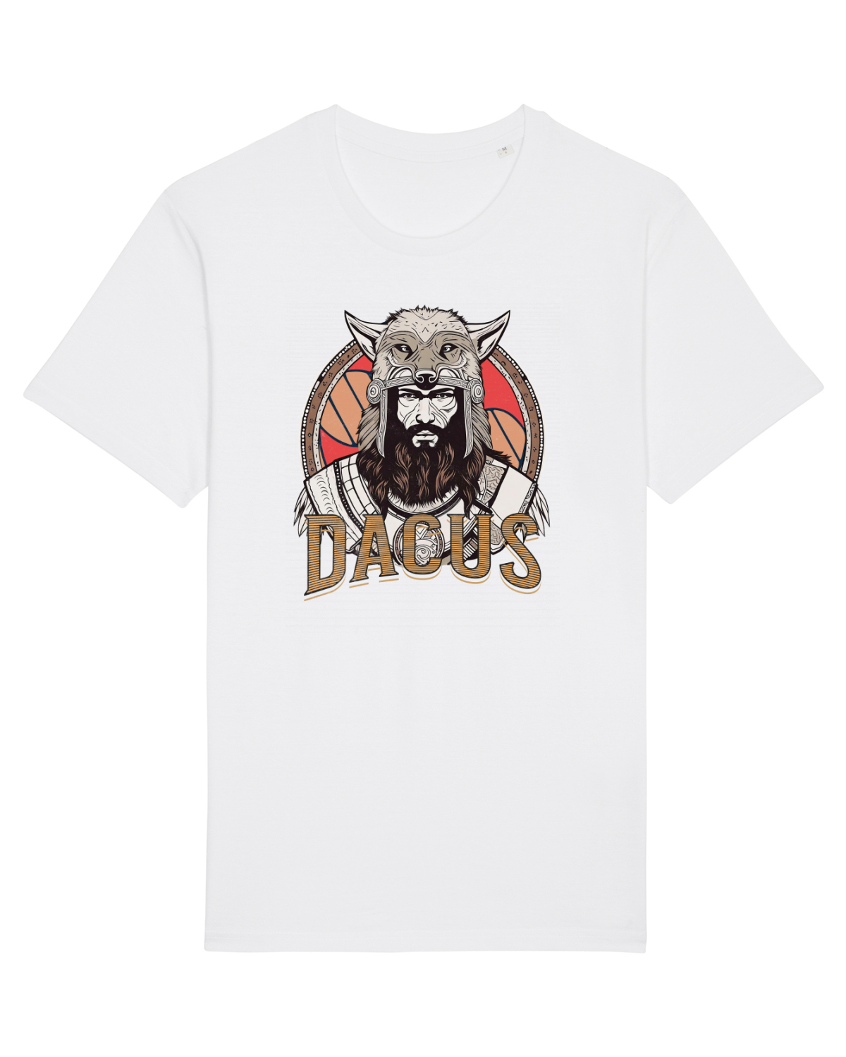 Tricou mânecă scurtă Unisex Rocker White