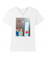 Love yourself Tricou mânecă scurtă guler V Bărbat Presenter