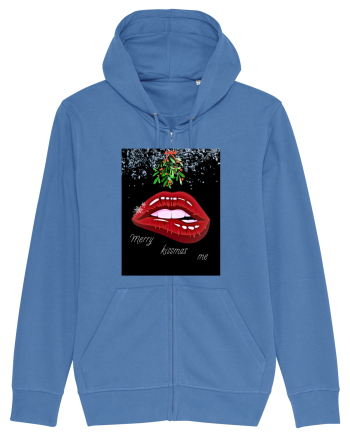 Merry Kissmas me Bright Blue