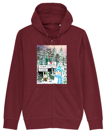 Snowlovers Burgundy