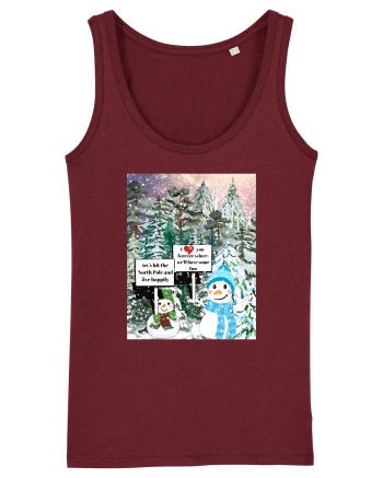 Snowlovers Burgundy