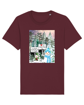 Snowlovers Burgundy