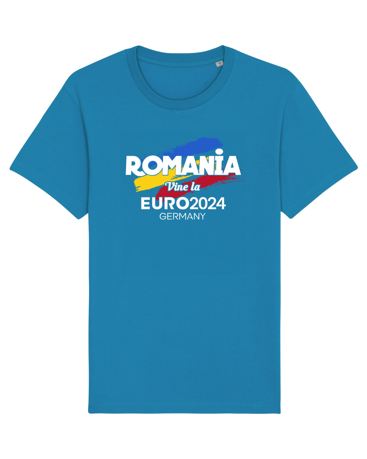 Tricou mânecă scurtă Unisex Rocker Azur