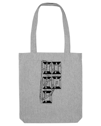 Portret. Izolare Heather Grey