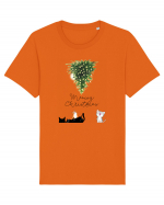 Meowy CHRISTMAS Tricou mânecă scurtă Unisex Rocker