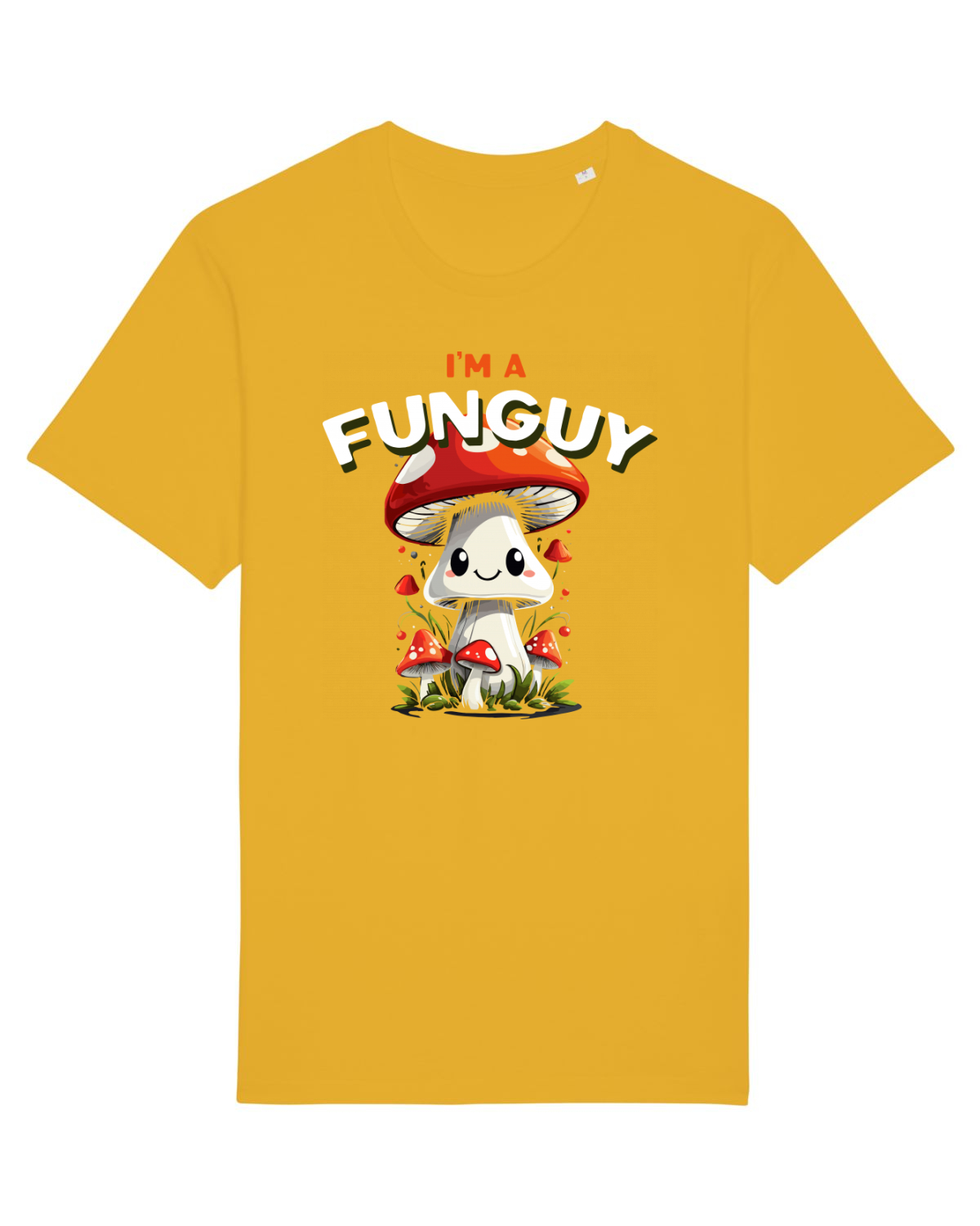 Tricou mânecă scurtă Unisex Rocker Spectra Yellow