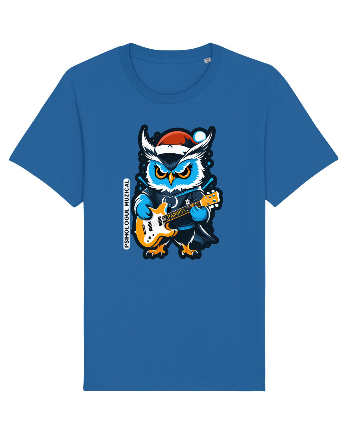 Tricou mânecă scurtă Unisex Rocker Royal Blue