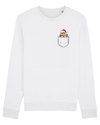 de Crăciun cu pisică in buzunar v02 White