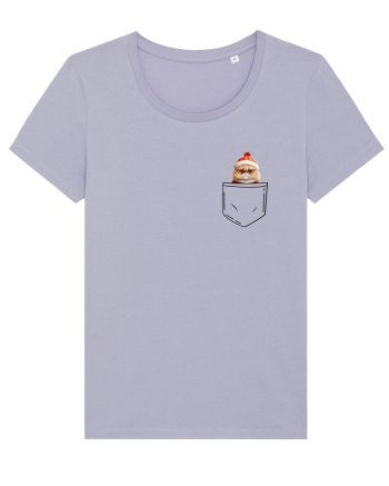de Crăciun cu pisică in buzunar v03 Lavender