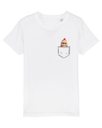 de Crăciun cu pisică in buzunar v03 White