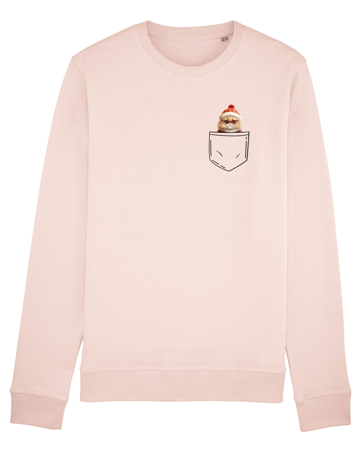 Bluză mânecă lungă Unisex Rise Candy Pink