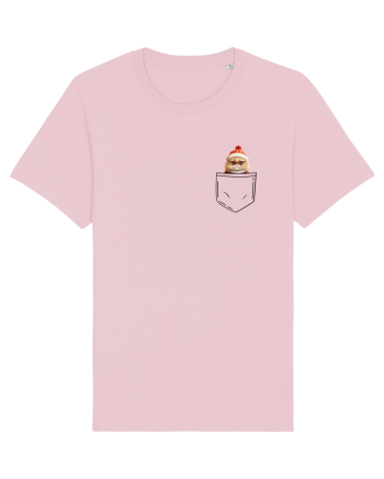 de Crăciun cu pisică in buzunar v03 Cotton Pink