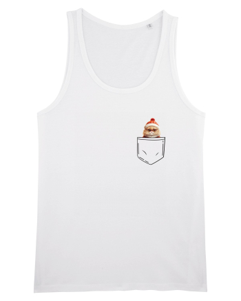 de Crăciun cu pisică in buzunar v03 White