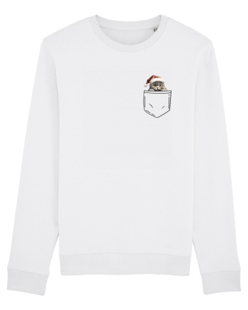 de Crăciun cu pisică in buzunar v06 White