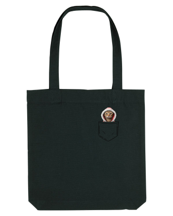 de Crăciun cu pisică in buzunar v07 Black