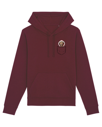 de Crăciun cu pisică in buzunar v07 Burgundy