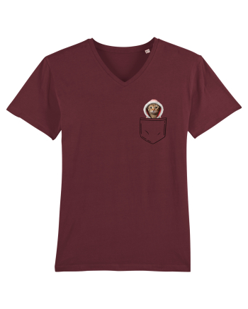de Crăciun cu pisică in buzunar v07 Burgundy