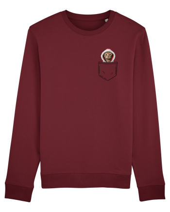 de Crăciun cu pisică in buzunar v07 Burgundy