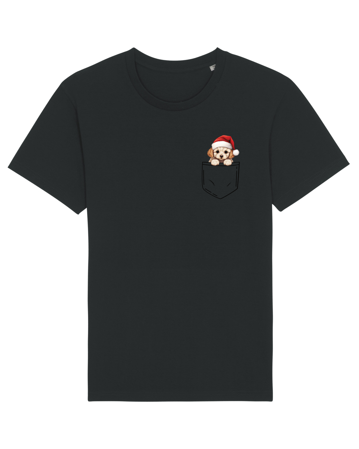 Tricou mânecă scurtă Unisex Rocker Black