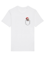de Crăciun cu cățel in buzunar - Staffordshire Terrier Tricou mânecă scurtă Unisex Rocker