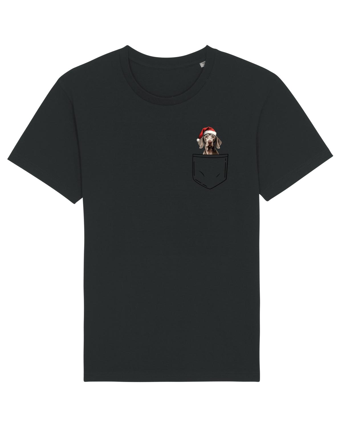 Tricou mânecă scurtă Unisex Rocker Black