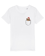 de Crăciun cu cățel in buzunar - Yorkshire Terrier Tricou mânecă scurtă  Copii Mini Creator