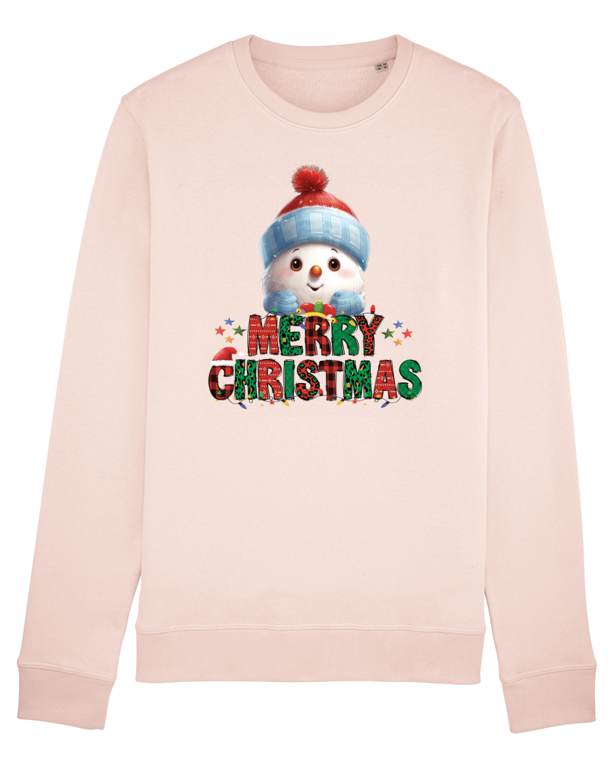 Bluză mânecă lungă Unisex Rise Candy Pink