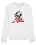 cu urări de Crăciun si om de zăpadă v4 Bluză mânecă lungă Unisex Rise