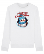 cu urări de Crăciun si om de zăpadă v5 Bluză mânecă lungă Unisex Rise