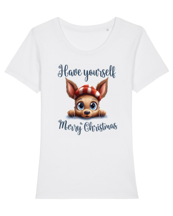 de Craciun cu pui de ren - Have yourself a Merry Christmas White