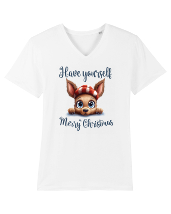 de Craciun cu pui de ren - Have yourself a Merry Christmas White