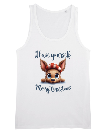 de Craciun cu pui de ren - Have yourself a Merry Christmas White