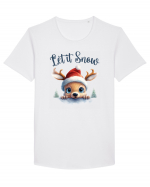 de Craciun cu pui de ren - Let it snow Tricou mânecă scurtă guler larg Bărbat Skater