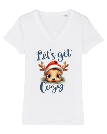 de Craciun cu pui de ren - Let s get cozy White