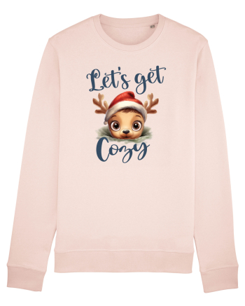 de Craciun cu pui de ren - Let s get cozy Candy Pink