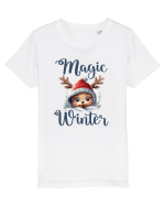 de Craciun cu pui de ren - Magic winter Tricou mânecă scurtă  Copii Mini Creator