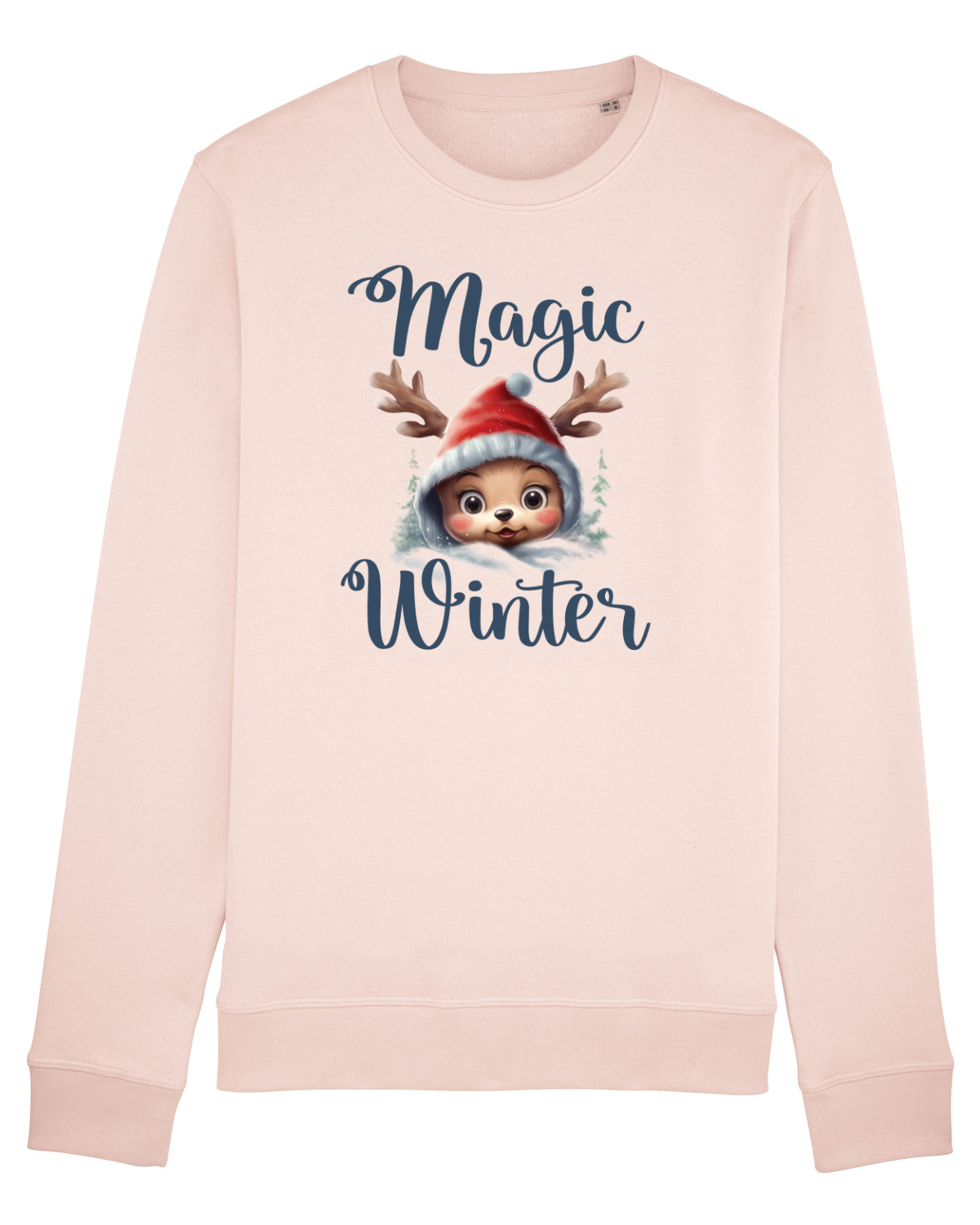 Bluză mânecă lungă Unisex Rise Candy Pink