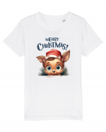 de Craciun cu pui de ren - Merry Christmas Little Reindeer Tricou mânecă scurtă  Copii Mini Creator