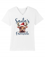 de Craciun cu pui de ren - Santas favourite Tricou mânecă scurtă guler V Bărbat Presenter