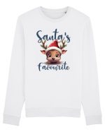 de Craciun cu pui de ren - Santas favourite Bluză mânecă lungă Unisex Rise