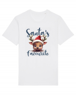 de Craciun cu pui de ren - Santas favourite Tricou mânecă scurtă Unisex Rocker