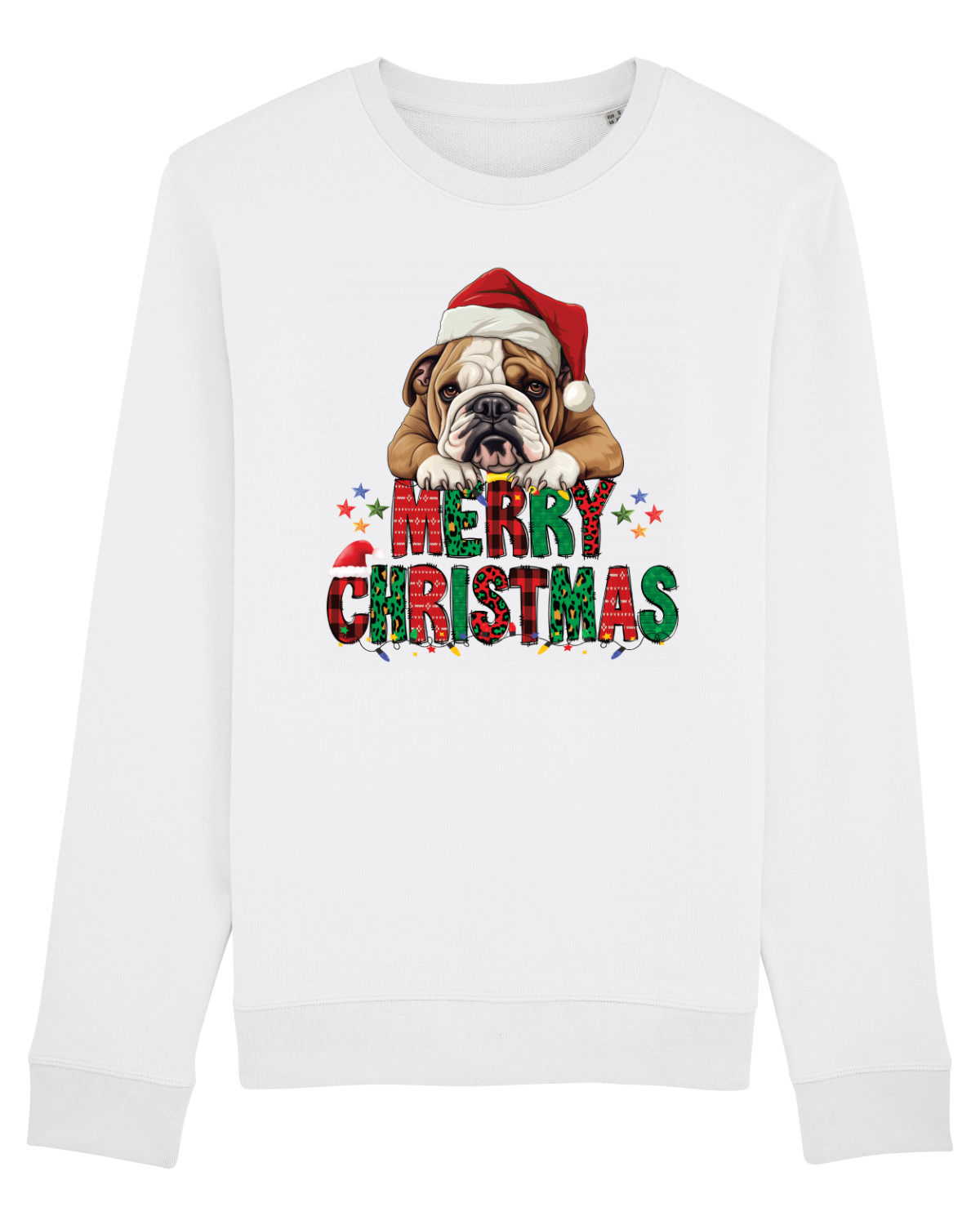 Bluză mânecă lungă Unisex Rise White